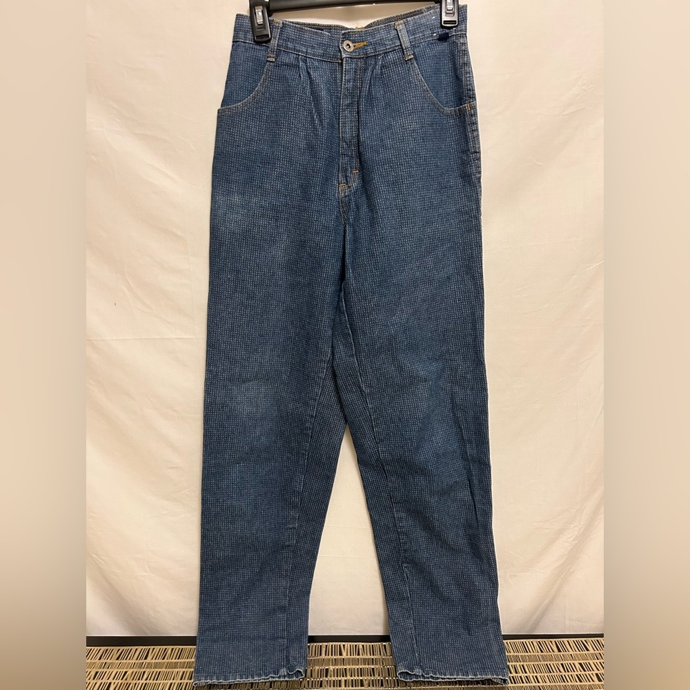 Vintage Brittania Paper Bag Jeans Size 8